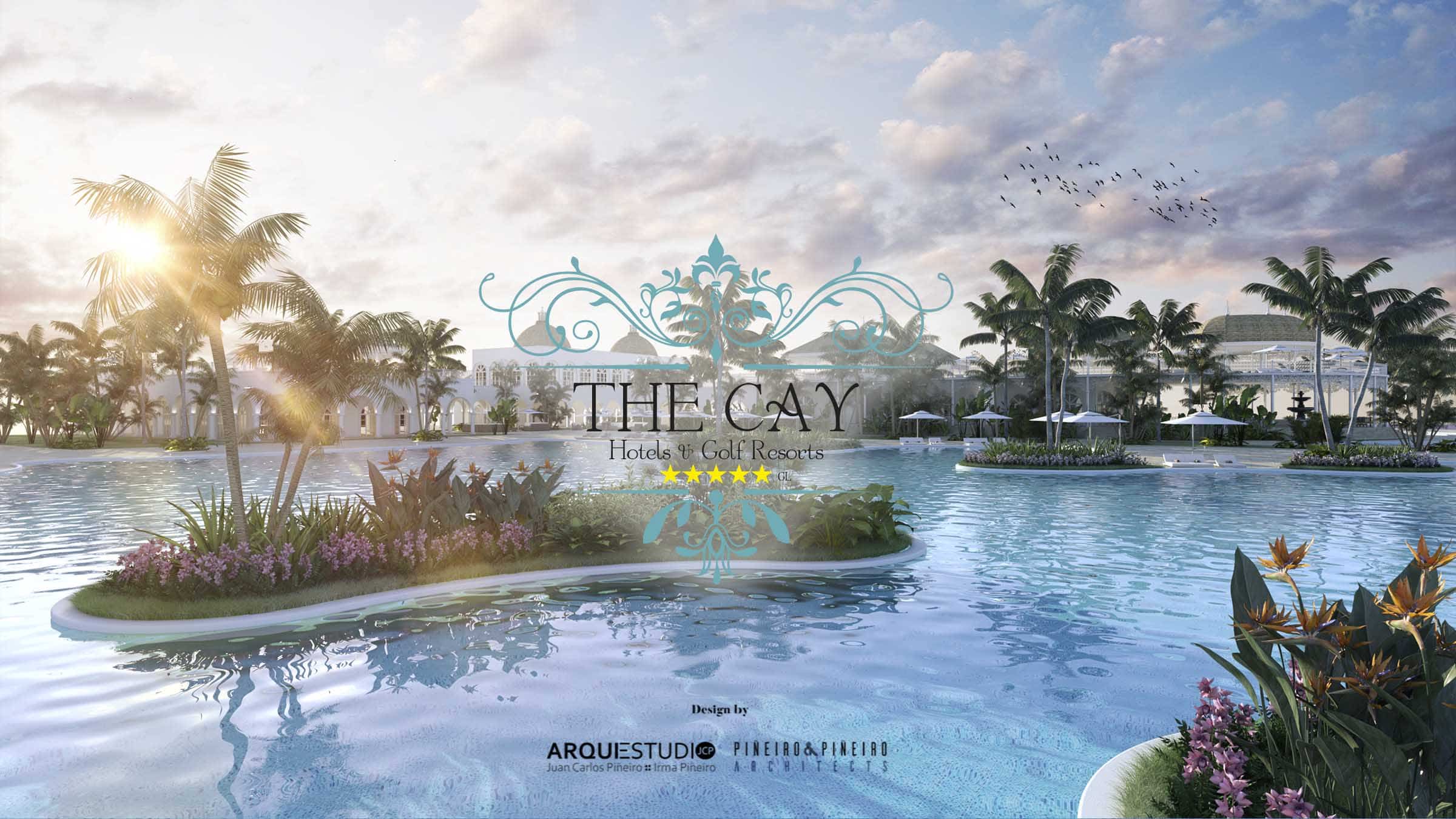The Cay Hotels & Golf Resort - Dominican Republic Resort with 2 hotels 5 Stars, 1 condominium buildings, 1 golf course and golf villas.